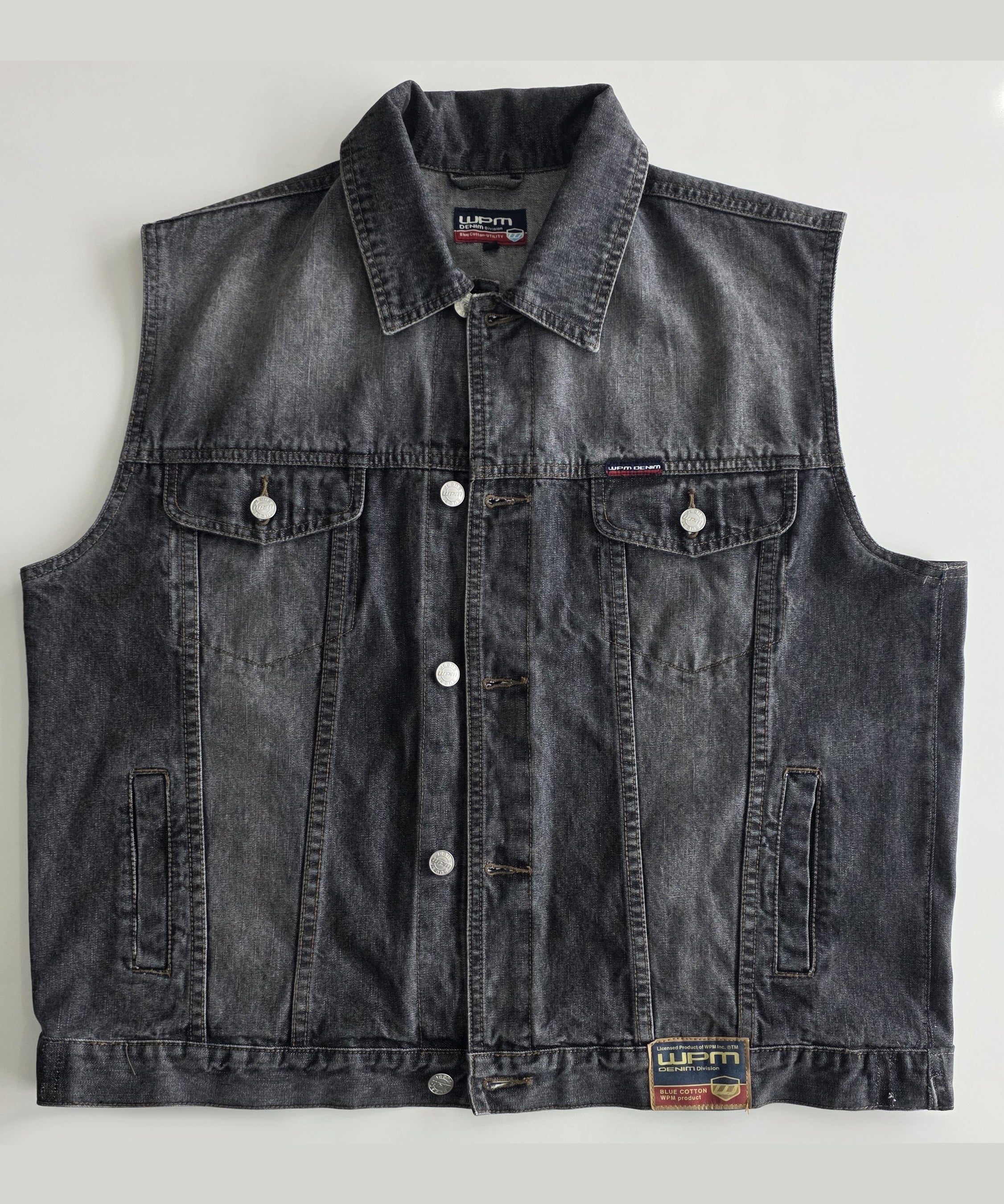 Veste à patchs gris anthracite de marque WPM - taille 2XL
