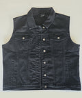 Veste à patchs noire de marque Black Premium - tailles S à 3XL