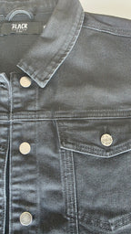 Veste à patches sur mesure noire