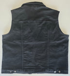 Veste à patches sur mesure noire