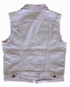 Veste à patchs rose pâle de marque Benetton - taille S