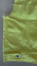 Veste à patchs jaune de marque Fashion Pills - taille M