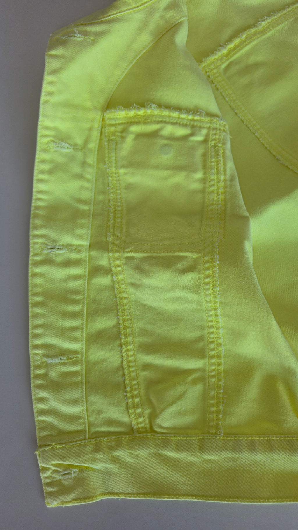 Veste à patchs jaune de marque Fashion Pills - taille M