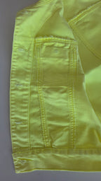 Veste à patchs jaune de marque Fashion Pills - taille M