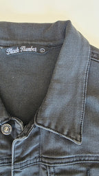 Veste à patchs gris anthracite de marque Black Number - taille L