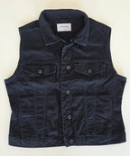 Veste à patchs noire de marque Terranova - tailles M, L ou XL