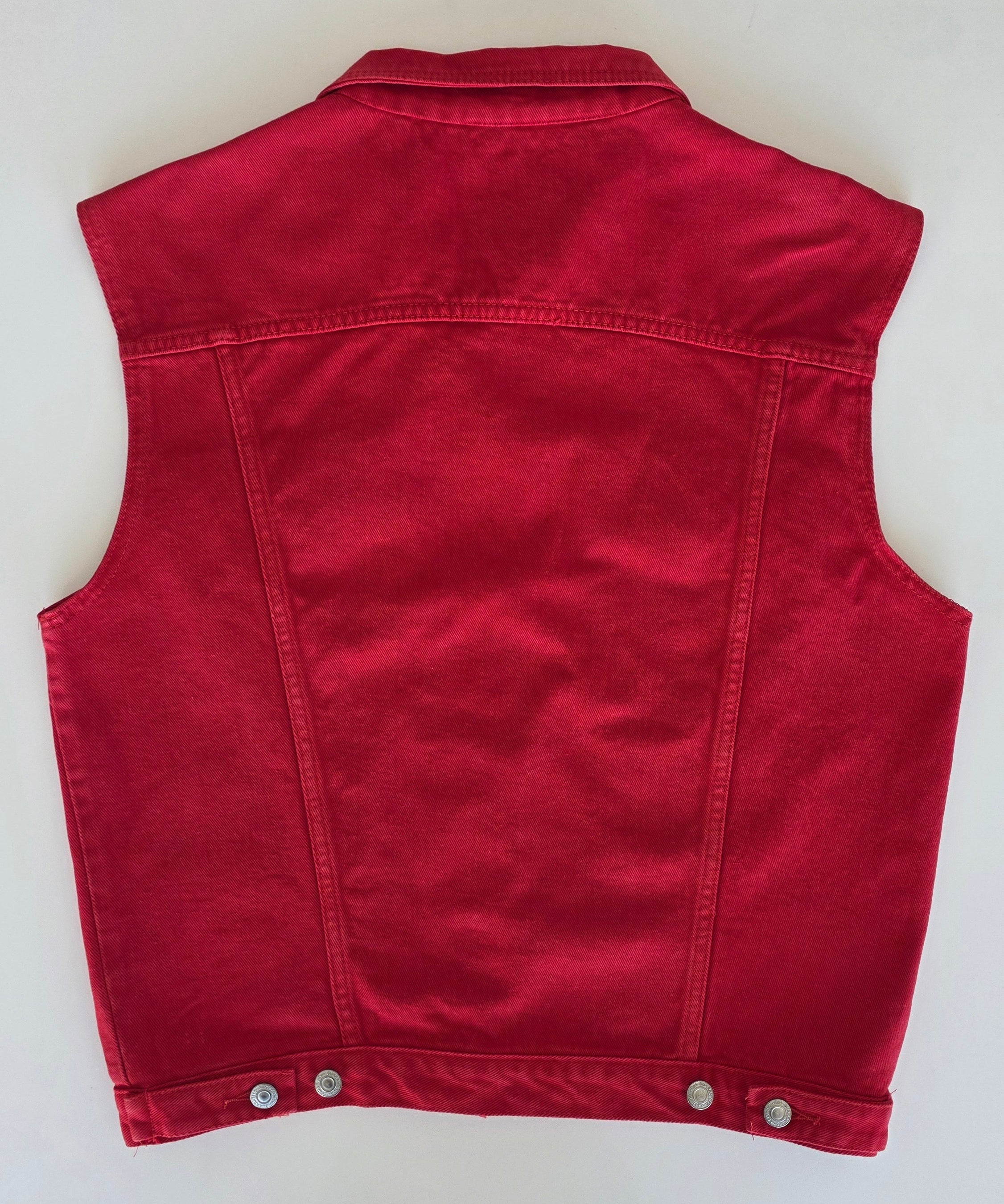 Veste à patchs rouge - taille M