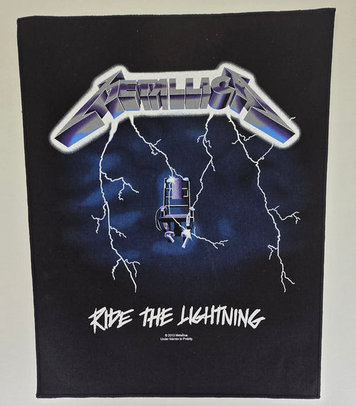 Backpatch Metallica - Ride the Lightning