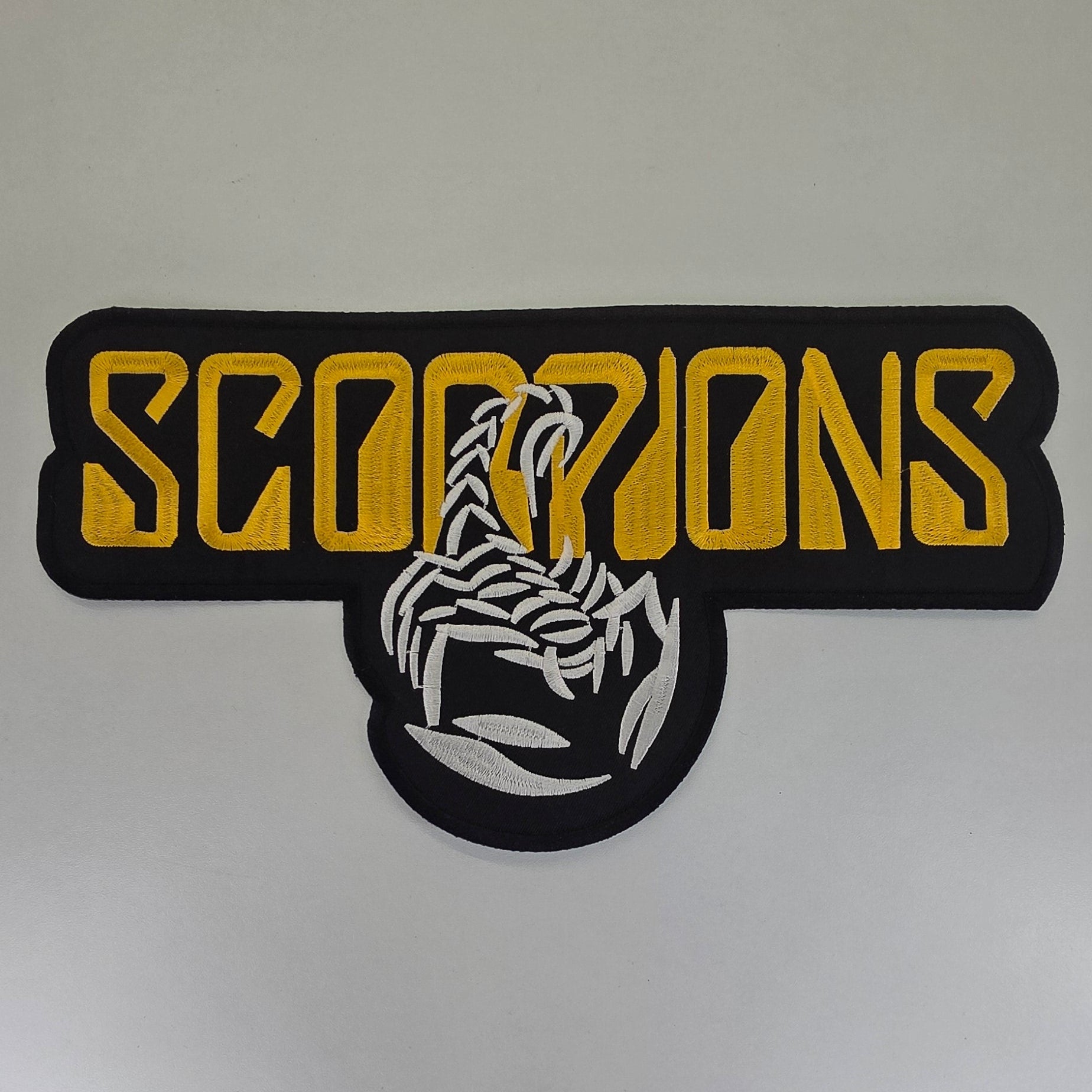 Backpatch Scorpions - jaune et blanc