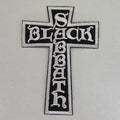Patch Black Sabbath - croix blanche