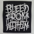 Patch Bleed From Within - blanc