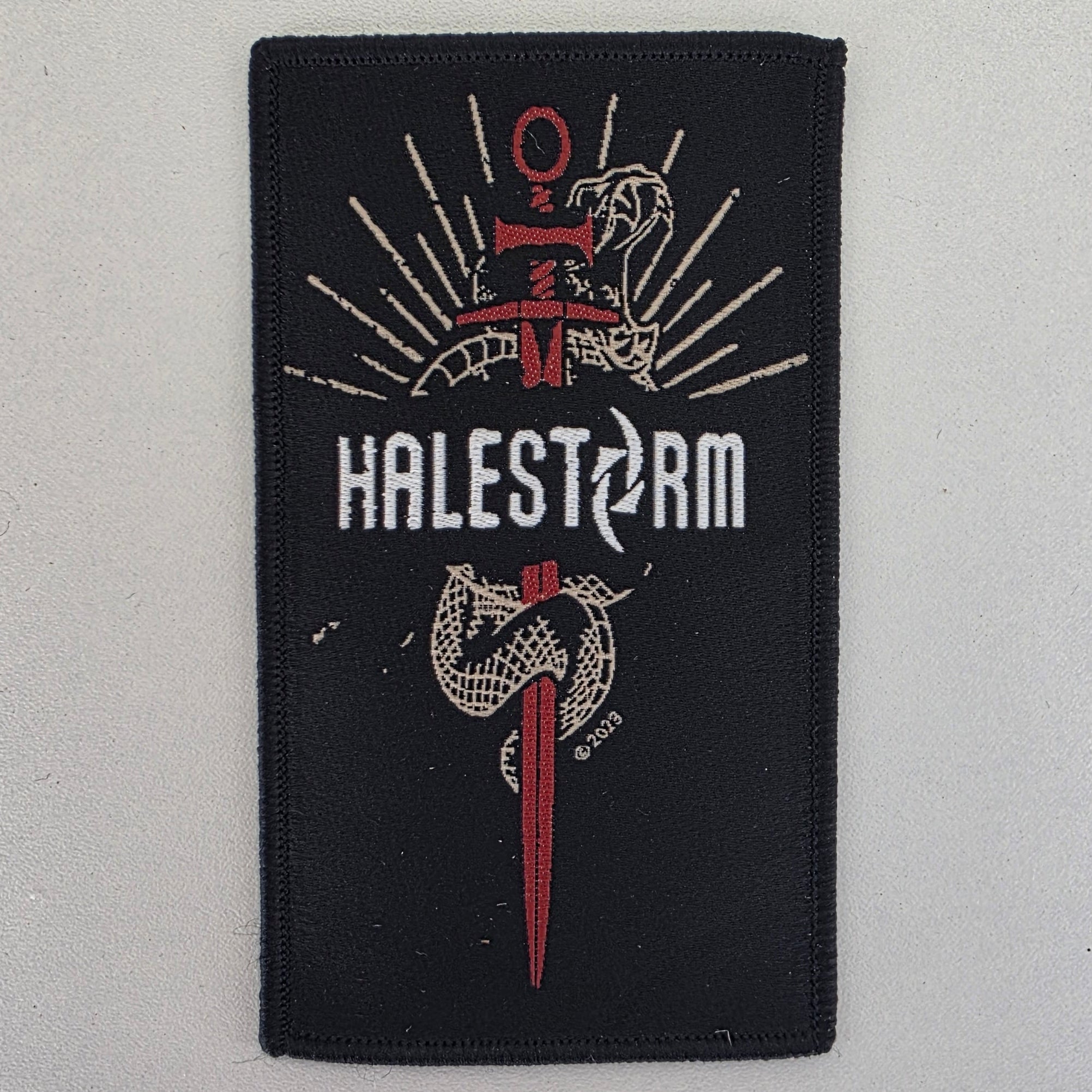 Patch Halestorm Snake and Sword