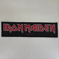 Patch Iron Maiden - rouge et blanc - stripe
