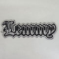 Patch Lemmy - noir et blanc