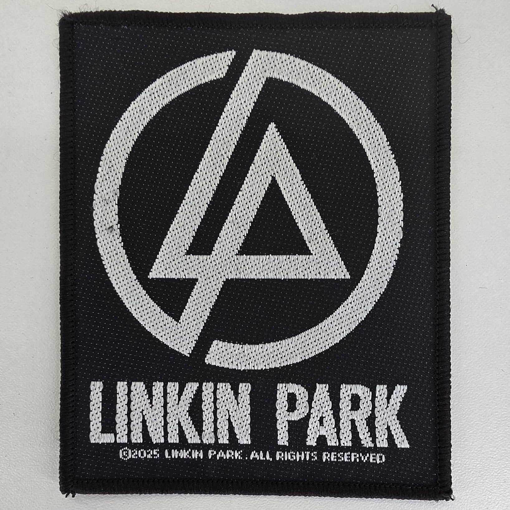 Patch Linkin Park - noir et blanc
