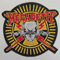Patch Megadeth - rouge et jaune
