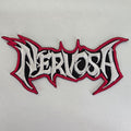 Patch Nervosa - blanc et rouge