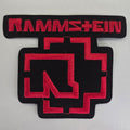 Patch Rammstein - nom et logo rouge