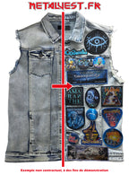 Veste à patches sur mesure