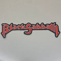 Backpatch Black Sabbath Rouge Orange Et Blanc - Metalvest