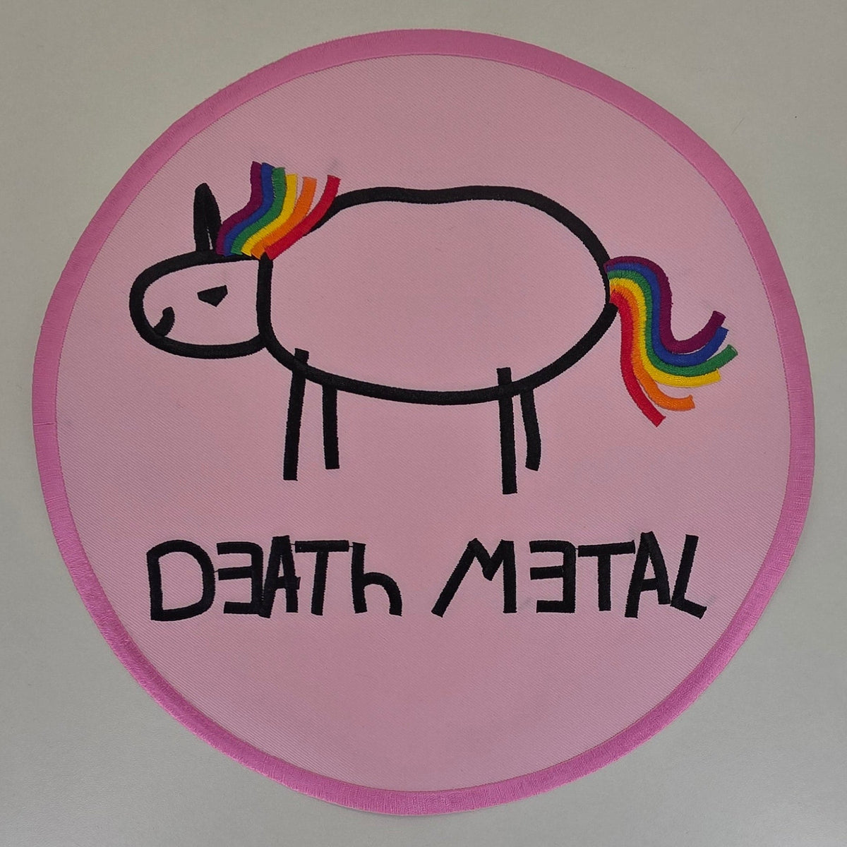 Backpatch Death Metal - rose - Metalvest