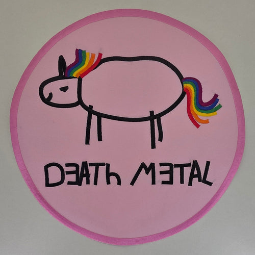 Backpatch Death Metal - rose - Metalvest