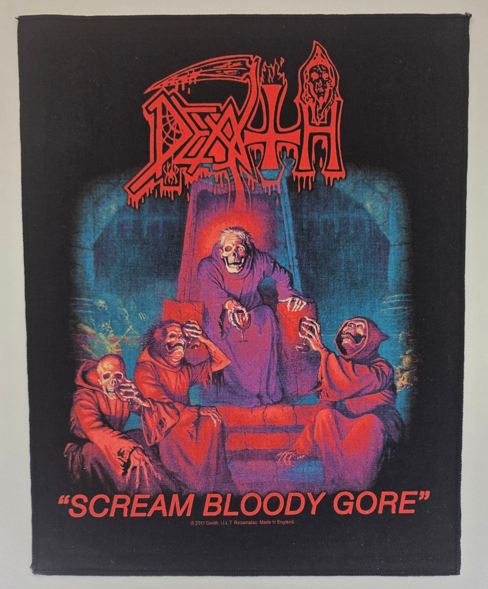 Backpatch Death Scream Bloody Gore - Metalvest