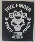 Backpatch Five Finger Death Punch Got Your Six - Metalvest