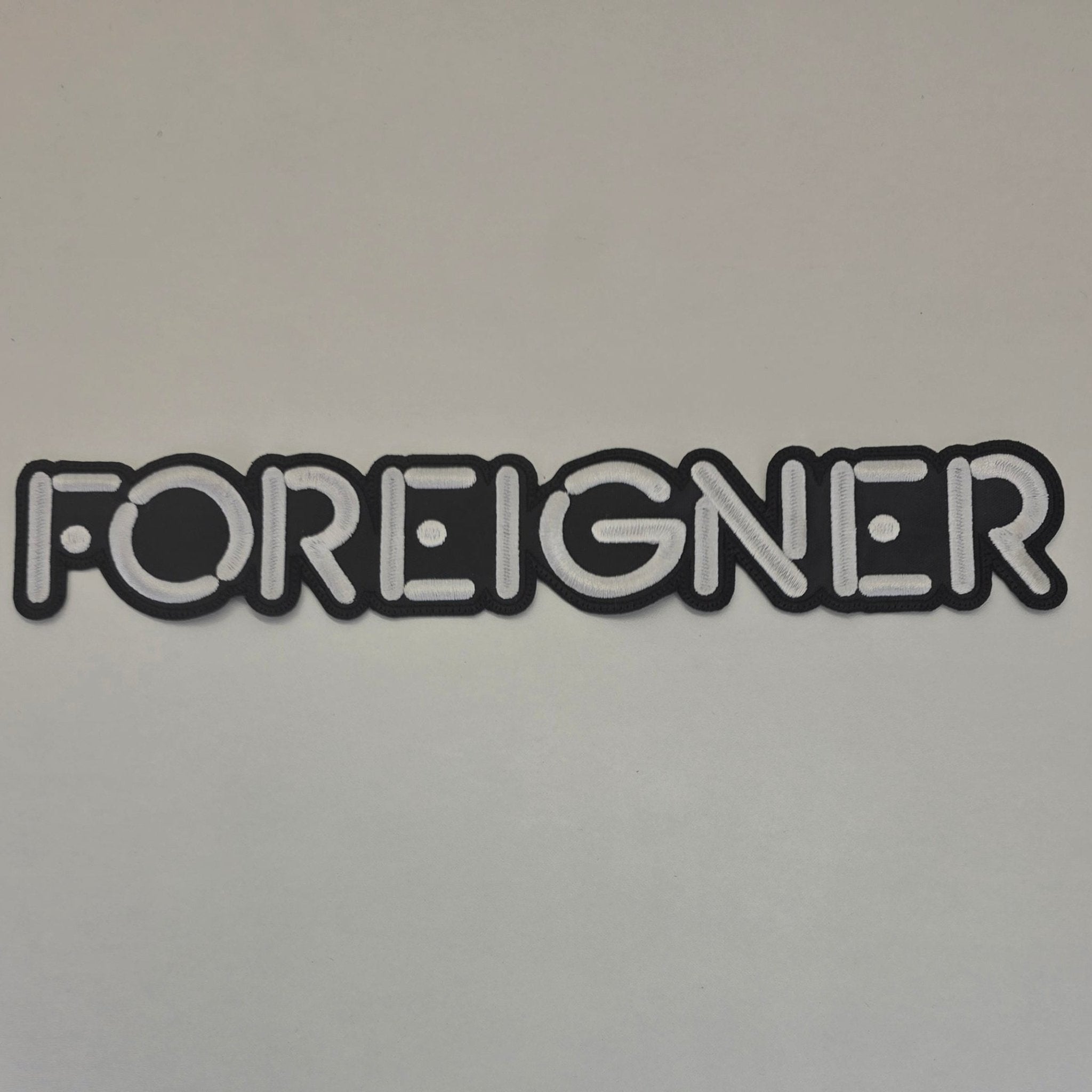 Backpatch Foreigner Blanc - Metalvest