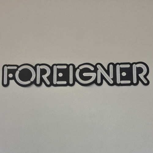 Backpatch Foreigner Blanc - Metalvest