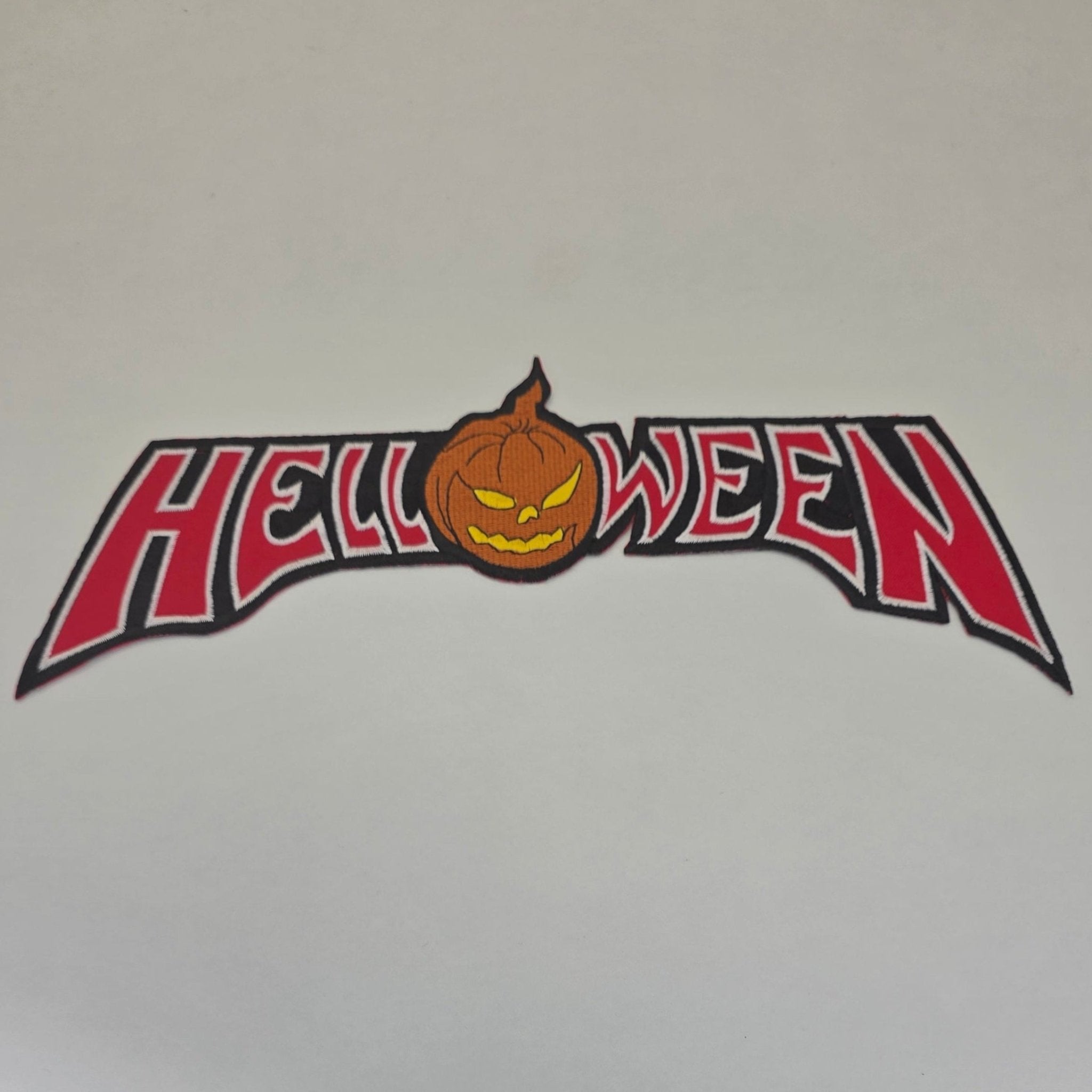 Backpatch Helloween Rouge Blanc Et Orange - Metalvest