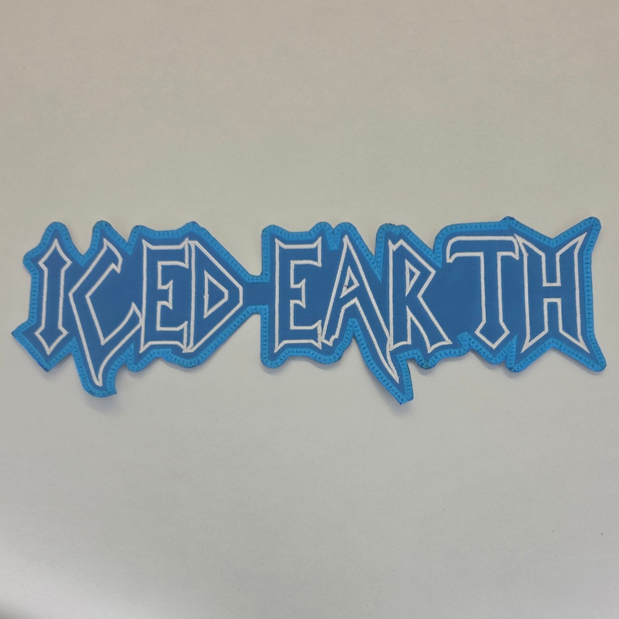 Backpatch Iced Earth Bleu - Metalvest