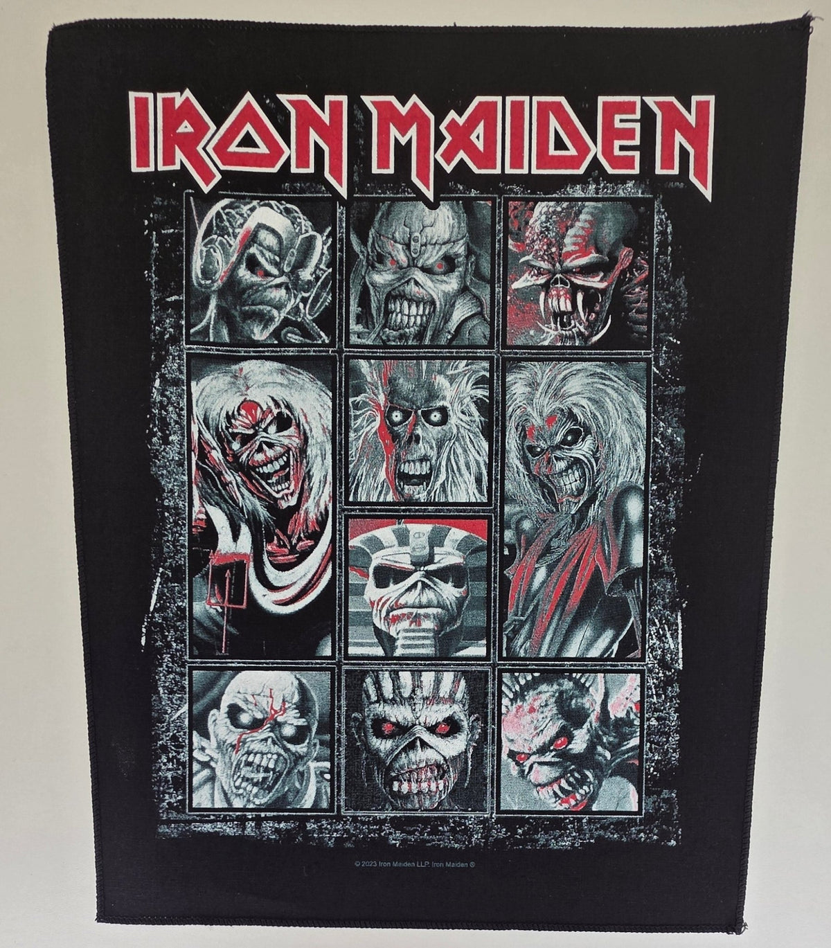 Backpatch Iron Maiden - Eddy - Metalvest