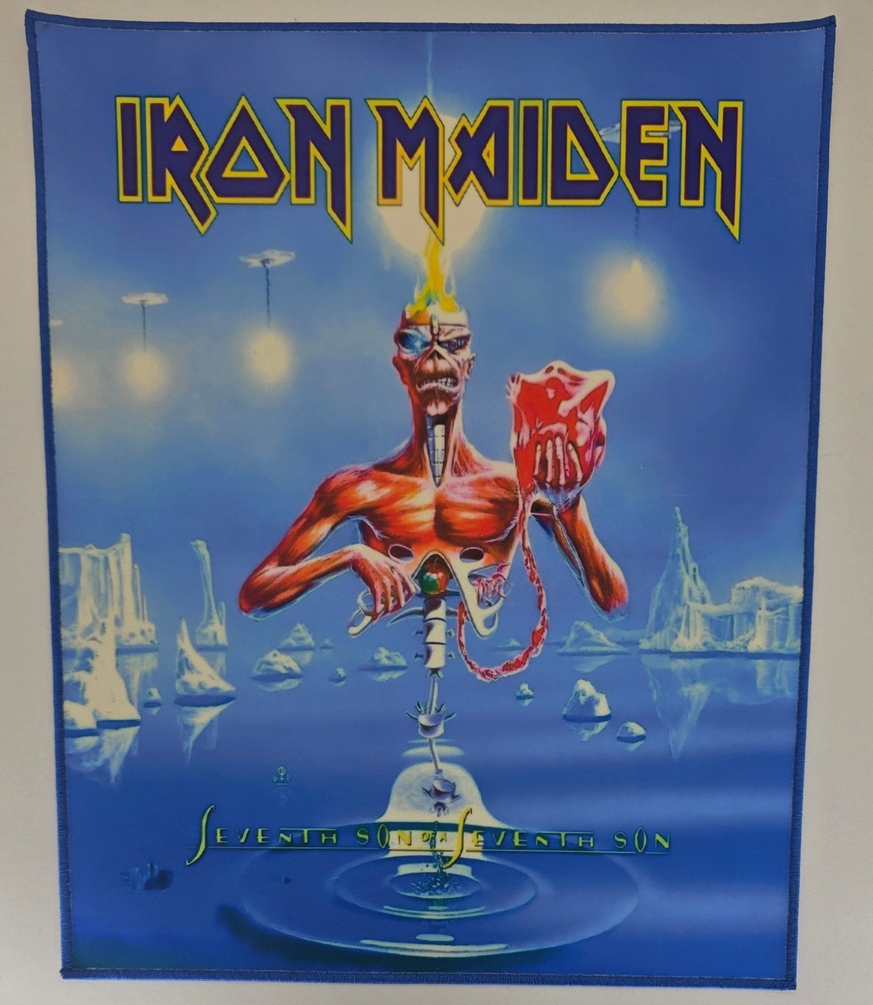 Backpatch Iron Maiden Seventh Son Of A Seventh Son - Metalvest
