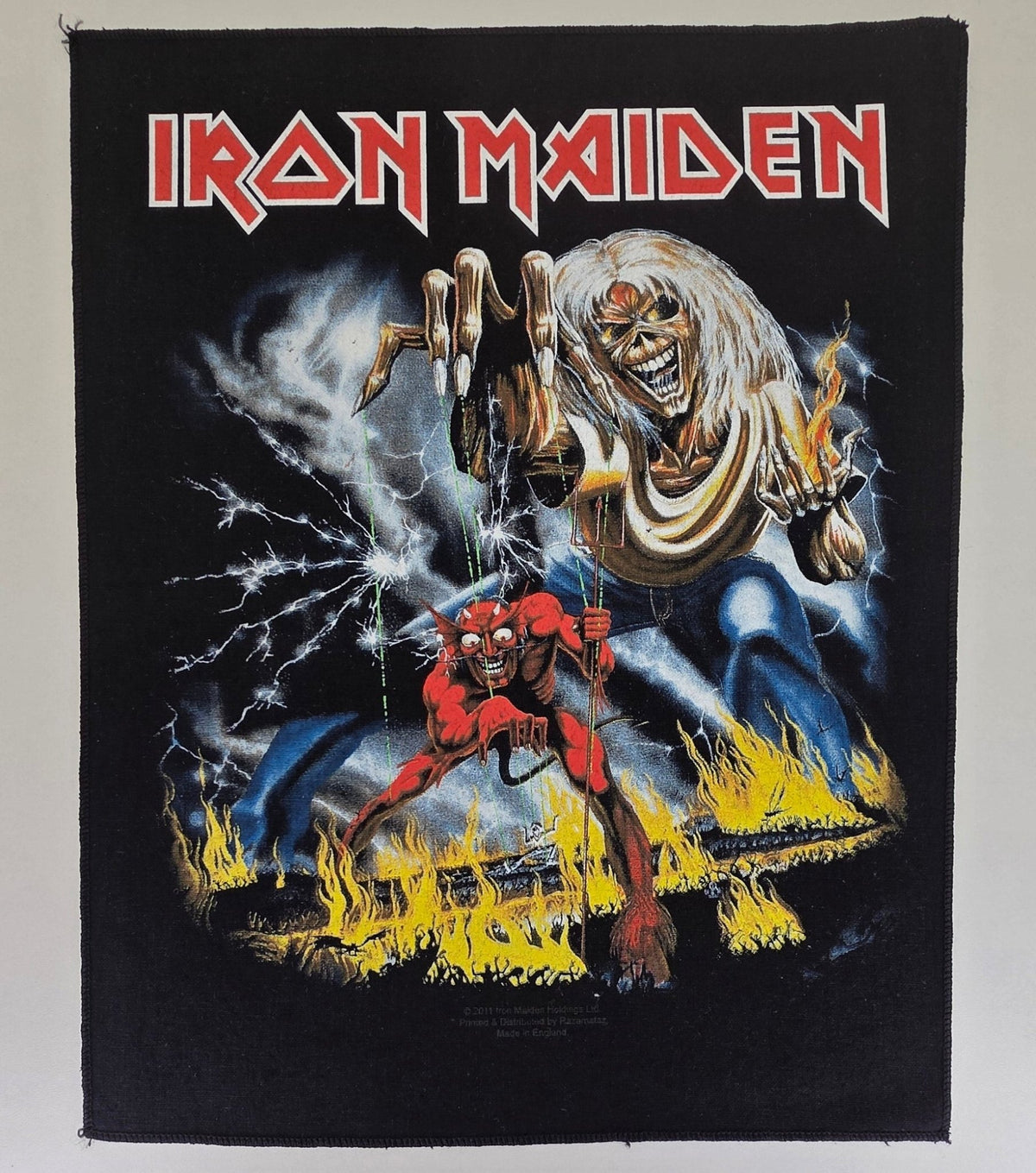 Backpatch Iron Maiden - The Number of the Beast - Metalvest
