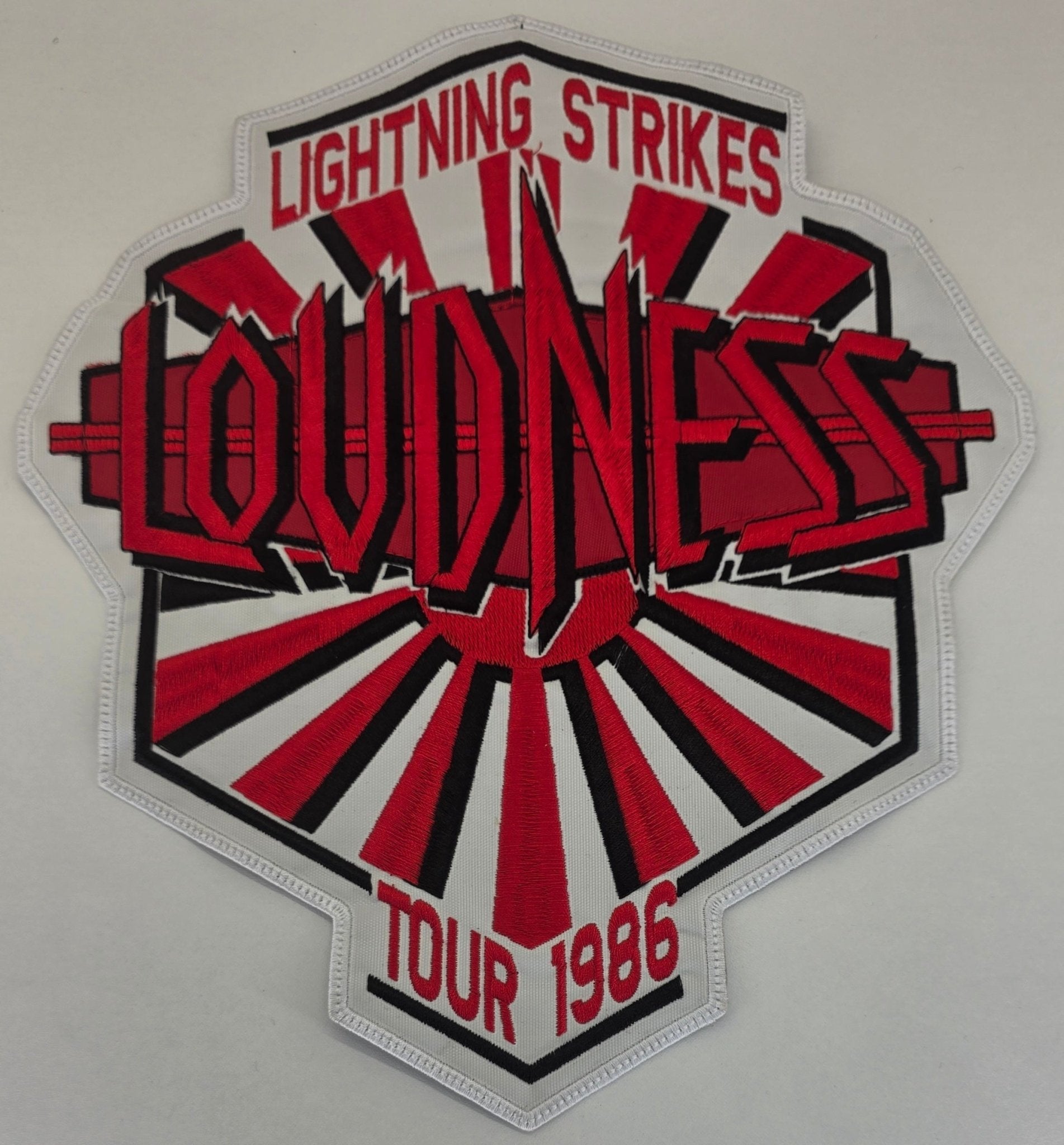 Backpatch Loudness Lightning Strikes - Metalvest