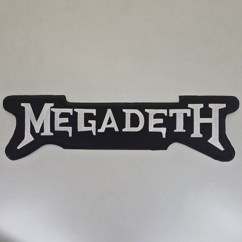 Backpatch Megadeth - blanc - Metalvest