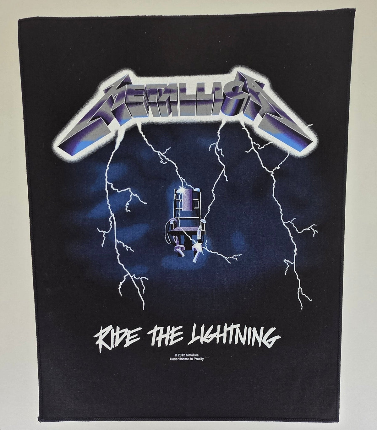 Backpatch Metallica - Ride the Lightning - Metalvest
