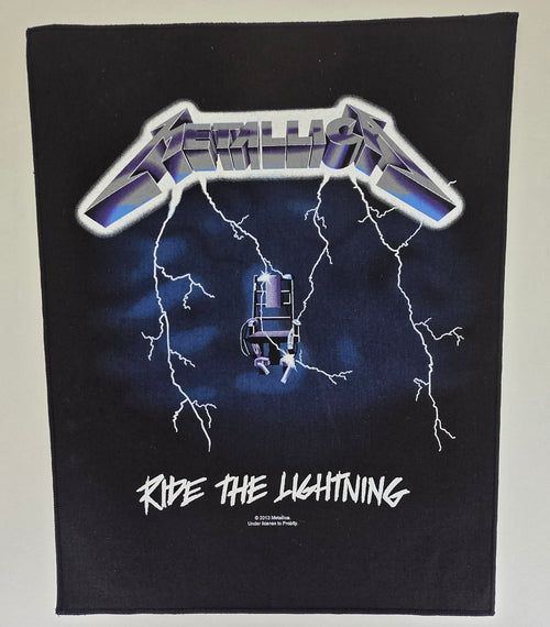 Backpatch Metallica - Ride the Lightning - Metalvest