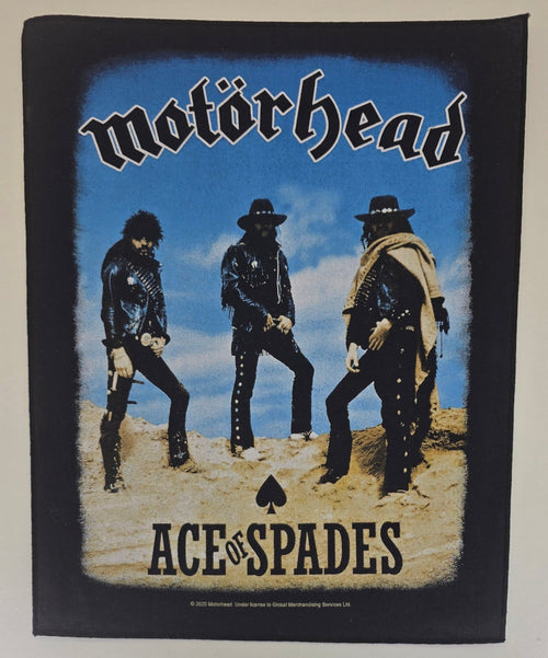 Backpatch Motörhead Ace Of Spades - Metalvest