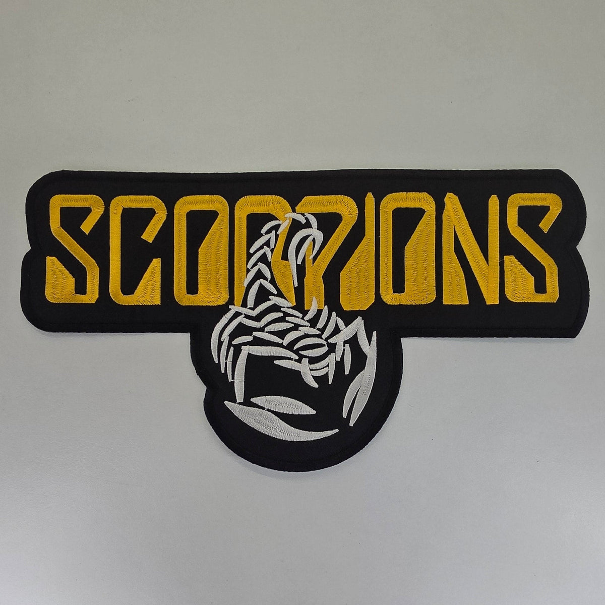 Backpatch Scorpions - jaune et blanc - Metalvest