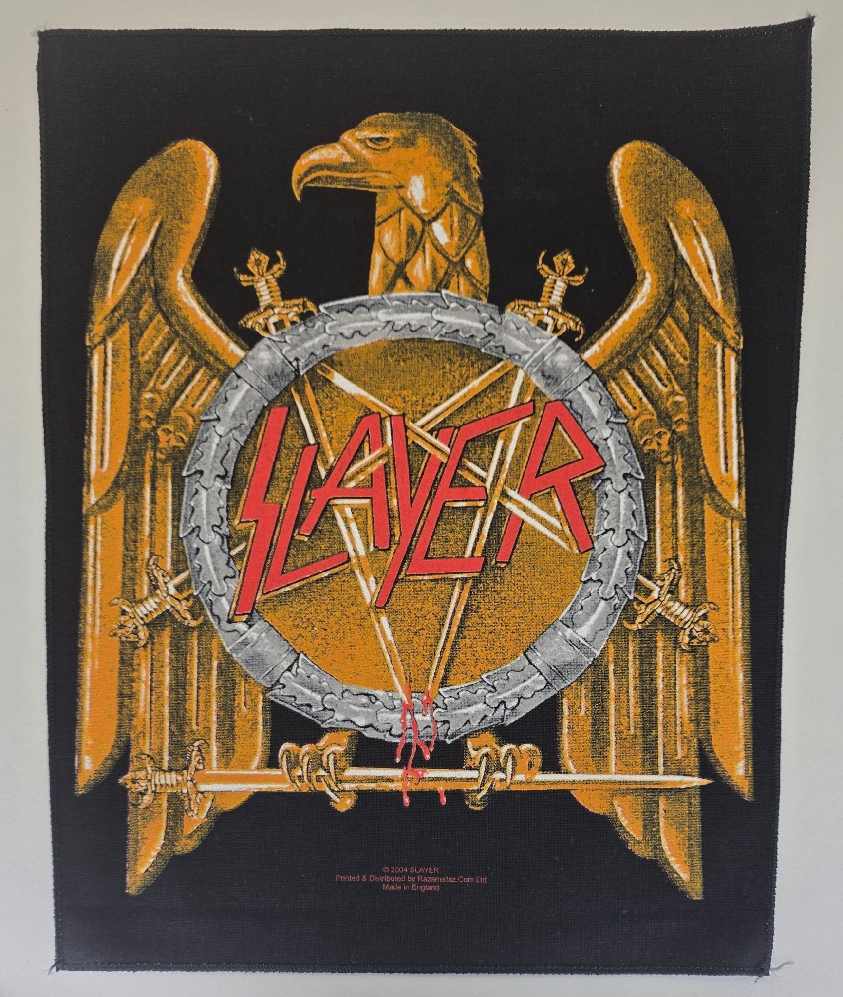 Backpatch Slayer Aigle Doré - Metalvest