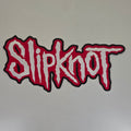 Backpatch Slipknot - blanc et rouge - Metalvest