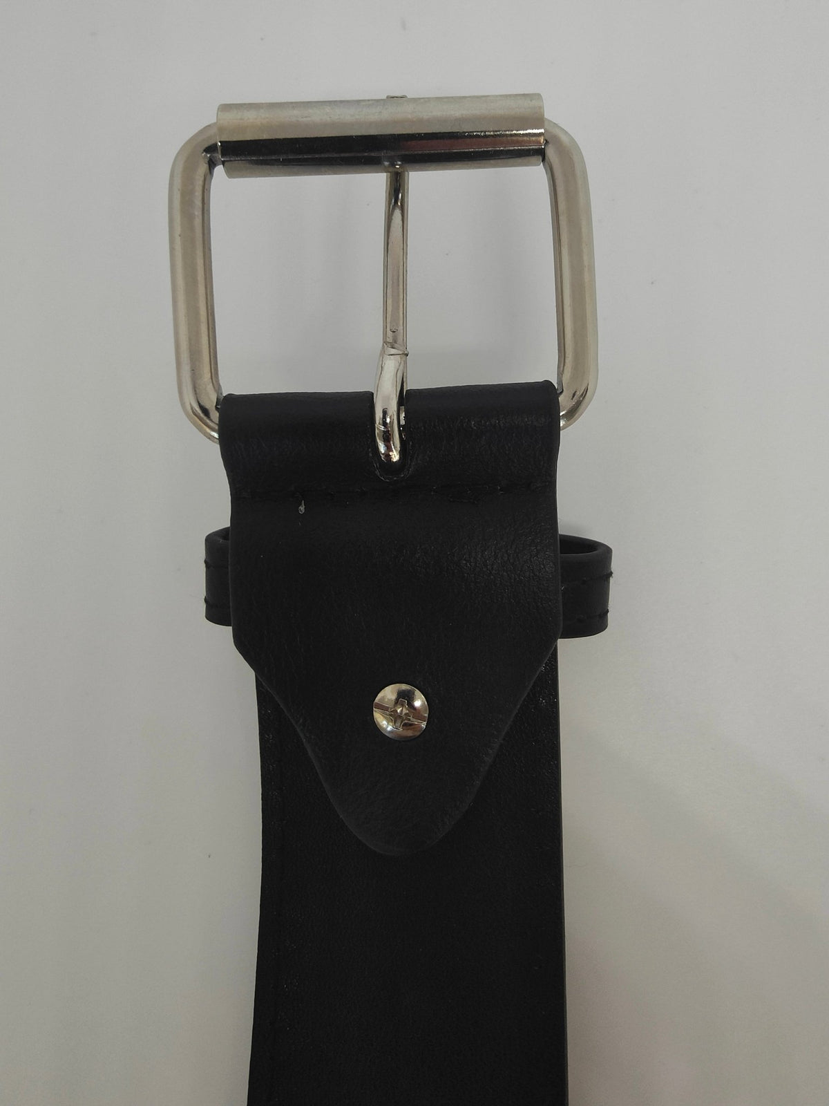 Ceinture noire à balles argentées - Metalvest