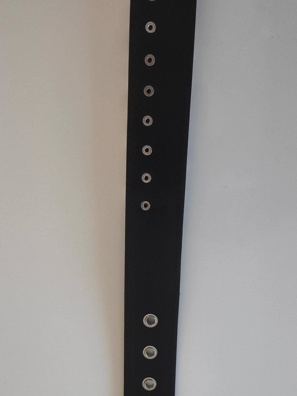 Ceinture noire à balles argentées - Metalvest