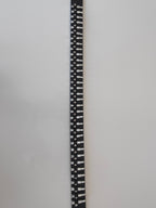 Ceinture noire à balles argentées - Metalvest
