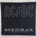 Patch ACDC - Back in black - Metalvest