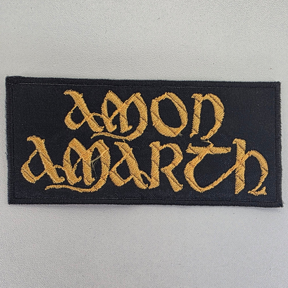 Patch Amon Amarth - logo jaune - Metalvest