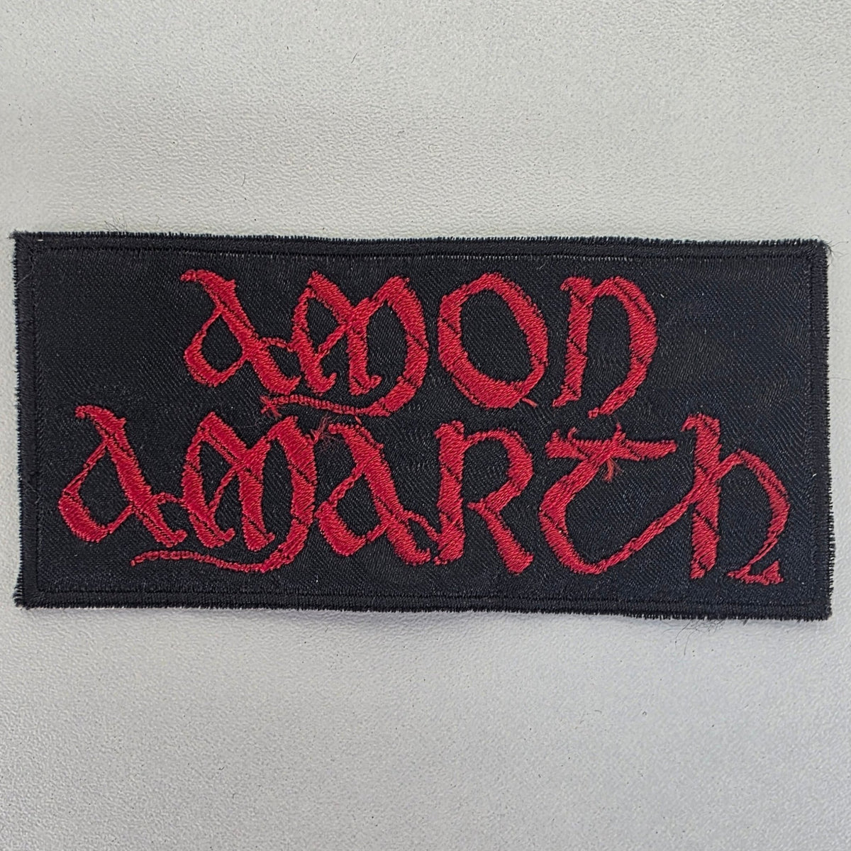 Patch Amon Amarth - logo rouge - Metalvest