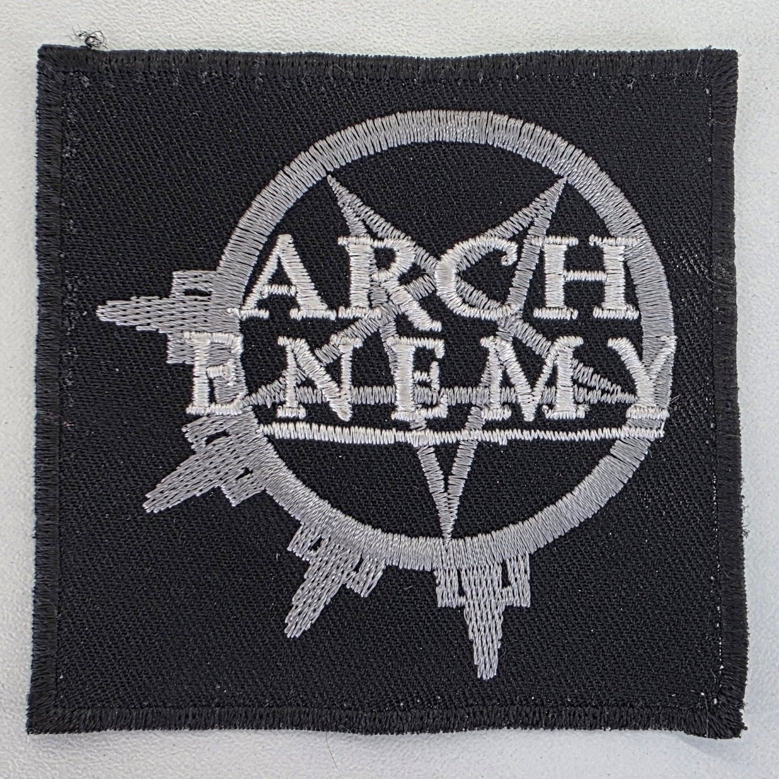 Patch Arch Enemy Blanc - Metalvest